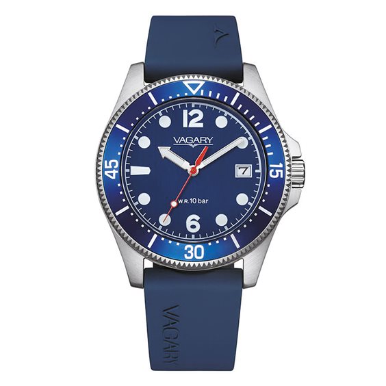 Armbanduhr Vagary Herr Aqua 39 in Stahl VD5-317-70 - VD5-317-70